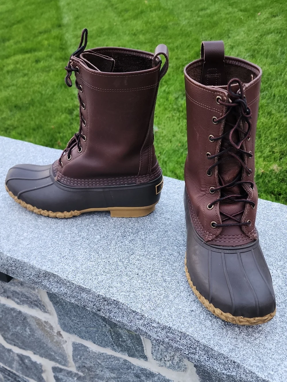 L.L. Bean Maine Hunting Shoe Duck Boots Size 9